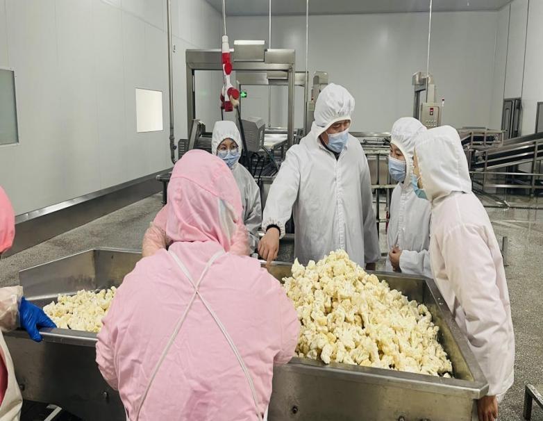 韓國(guó)三星項(xiàng)目負(fù)責(zé)人對(duì)我公司進(jìn)行了蔬菜車間的年度審核