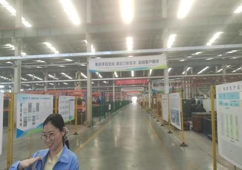 公司李總帶隊(duì)參觀孚日集團(tuán)機(jī)電車間